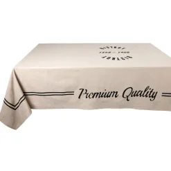 Nappe rectangulaire design bistrot