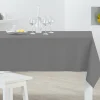 Nappe rectangulaire grise unie