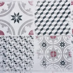 Nappe rectangulaire imprimée en polyester