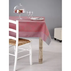 Nappe rectangulaire jacquard