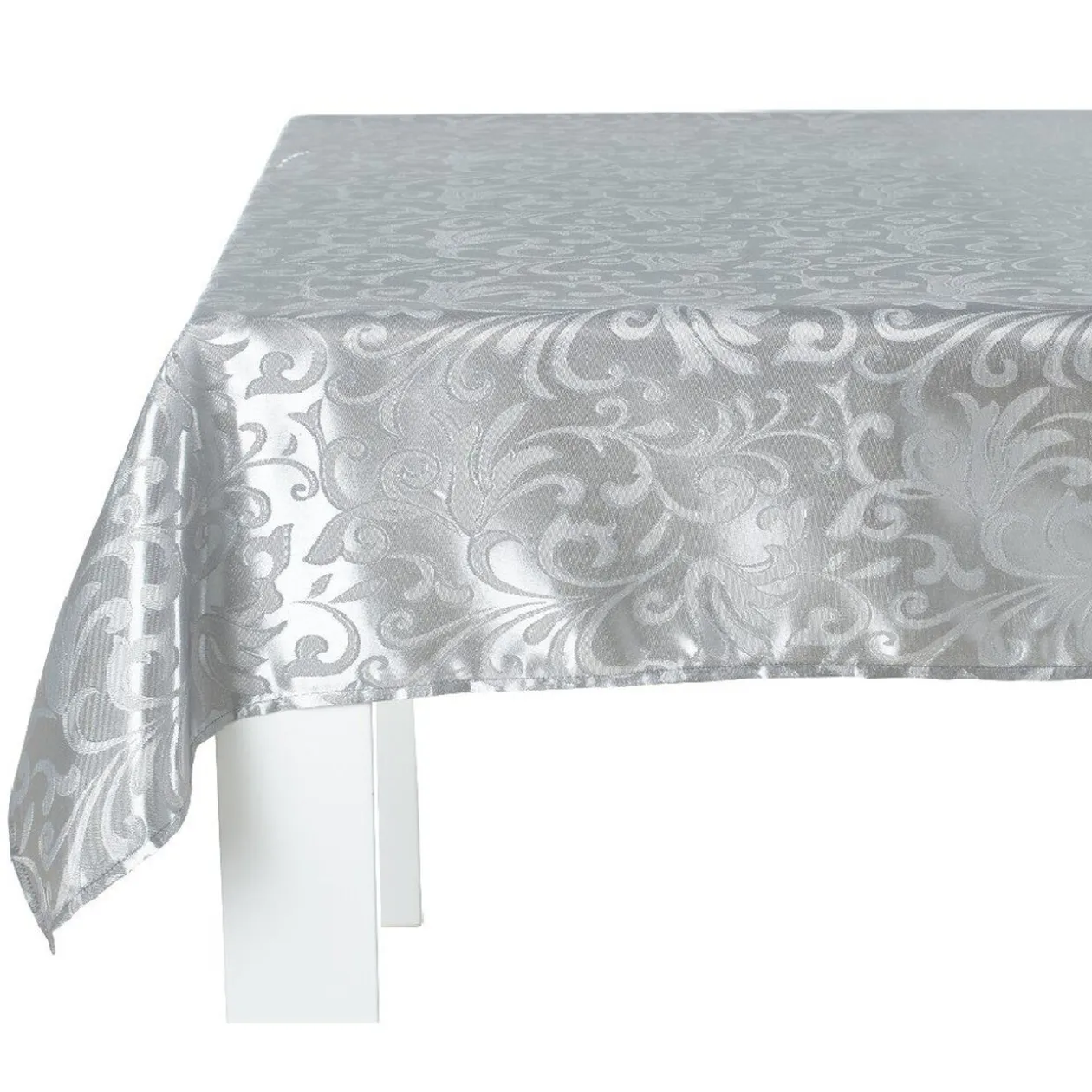 Nappe rectangulaire jacquard en polyester