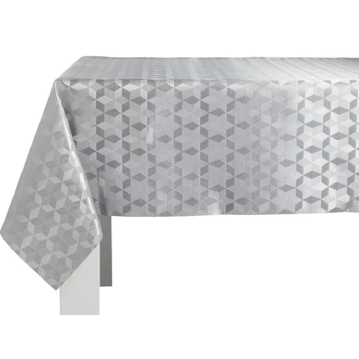 Nappe rectangulaire jacquard en polyester