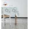 Nappe rectangulaire losange multicolore