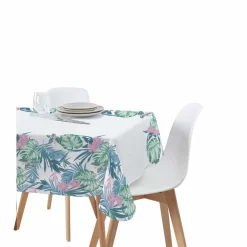 Nappe rectangulaire motif tropical