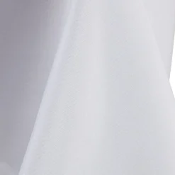 Nappe rectangulaire polyester blanc 140x300 cm