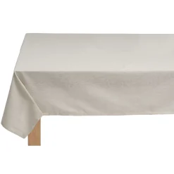 Nappe rectangulaire tissé teint 140x240 cm