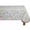 Nappe rectangulaire toile cirée motifs ananas