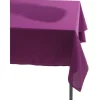 Nappe rectangulaire violette