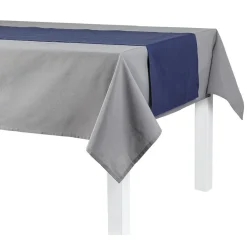 Nappe rectangulaire 250x140 cm avec chemin de table