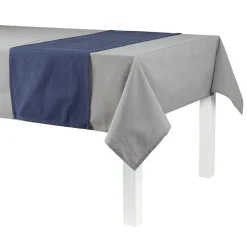 Nappe rectangulaire 250x140 cm avec chemin de table