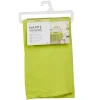 Nappe ronde coton uni vert anis