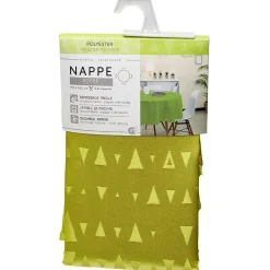 Nappe ronde verte