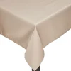 Nappe tissu enduit uni taupe