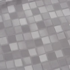 Nappe transparente ronde Mosaïque