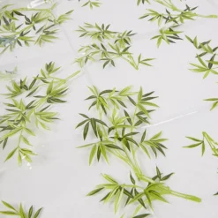 Nappe transparente ronde Bambou