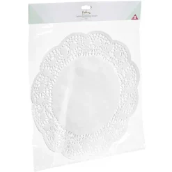 Napperon en papier blanc x12