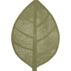 Napperon en papier forme feuille