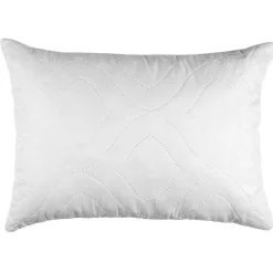 Oreiller à mémoire de forme rectangulaire blanc