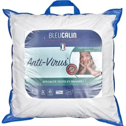 Oreiller anti virus carré moelleux