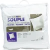 Oreiller Carré Souple 60x60 cm - Lot de 2
