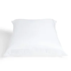 Oreiller confort moelleux 60x60cm polyester blanc