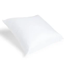 Oreiller confort moelleux 60x60cm polyester blanc