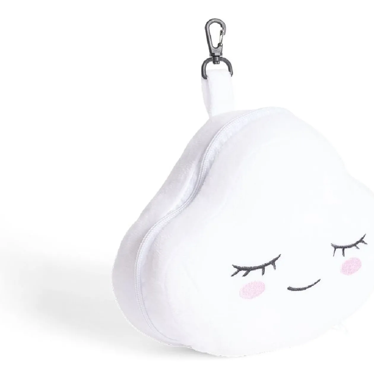 Oreiller de voyage 2 en 1 masque pour les yeux polyester - 4 coloris