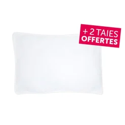 Oreiller et 2 taies