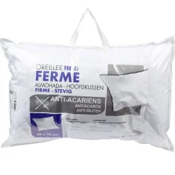 Oreiller ferme anti acariens polyester blanc 45x70 cm