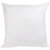 Oreiller hôtel carré blanc 60x60 cm