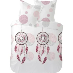 Pack couette + oreillers + parure de lit design attrape rêve