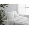 Pack couette 2 places et oreiller blanc