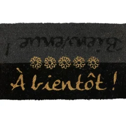Paillasson bienvenue et à bientôt