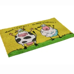Paillasson coco design Vache