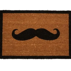 Paillasson design moustache