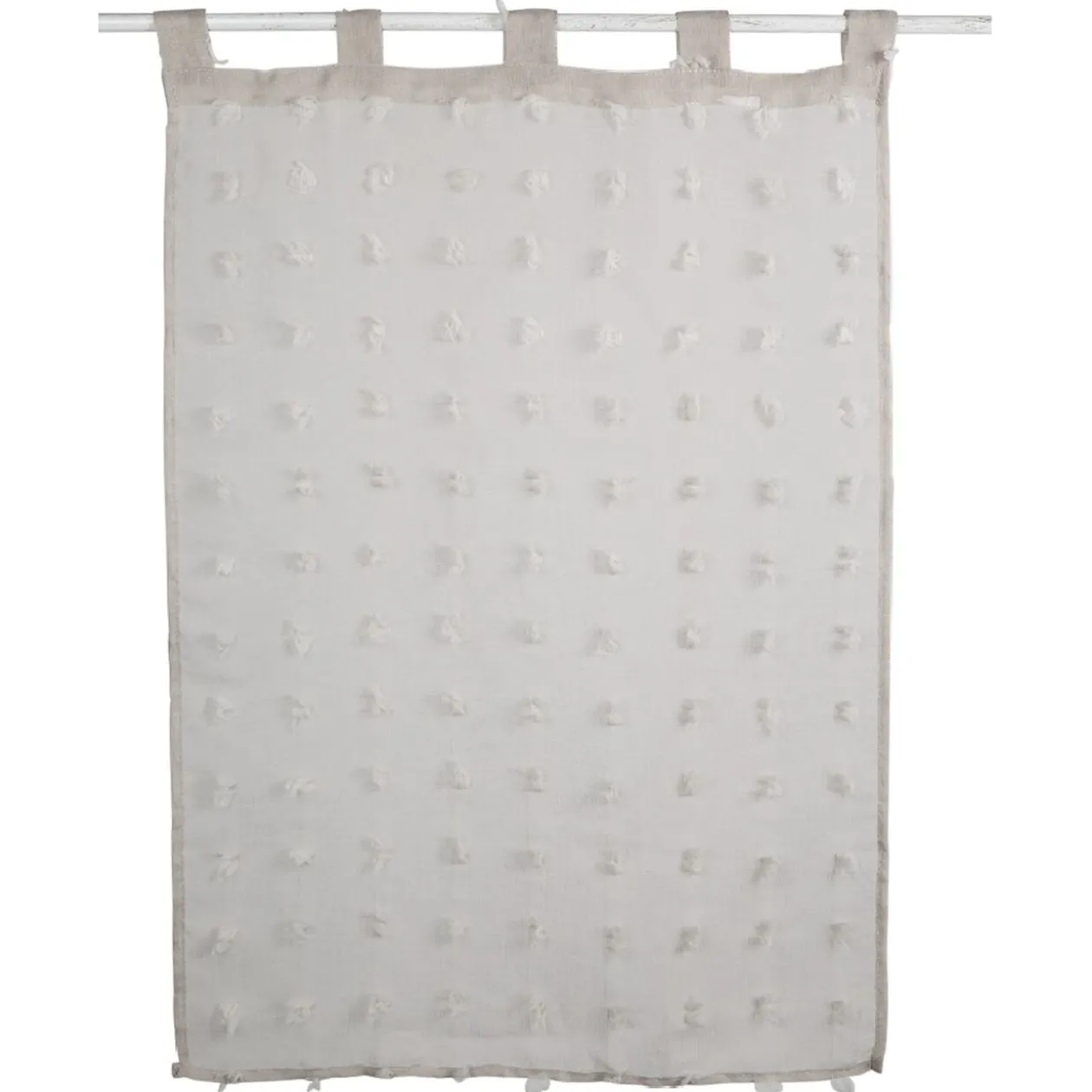 Paire de vitrages à pattes