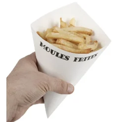 Papier pour présentoir frites x10