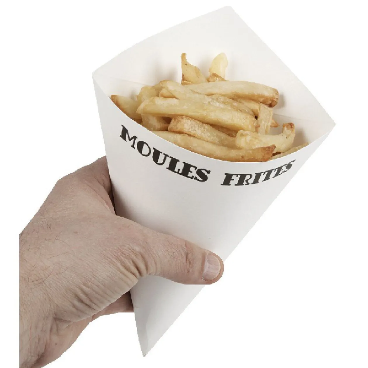 Papier pour présentoir frites x10