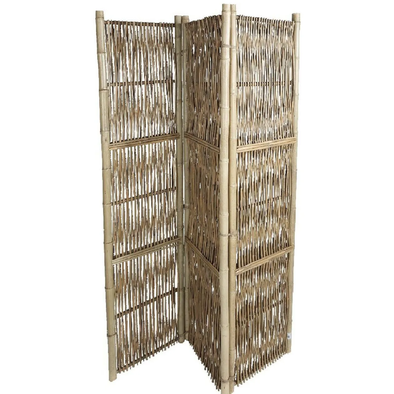 Paravent bambou naturel