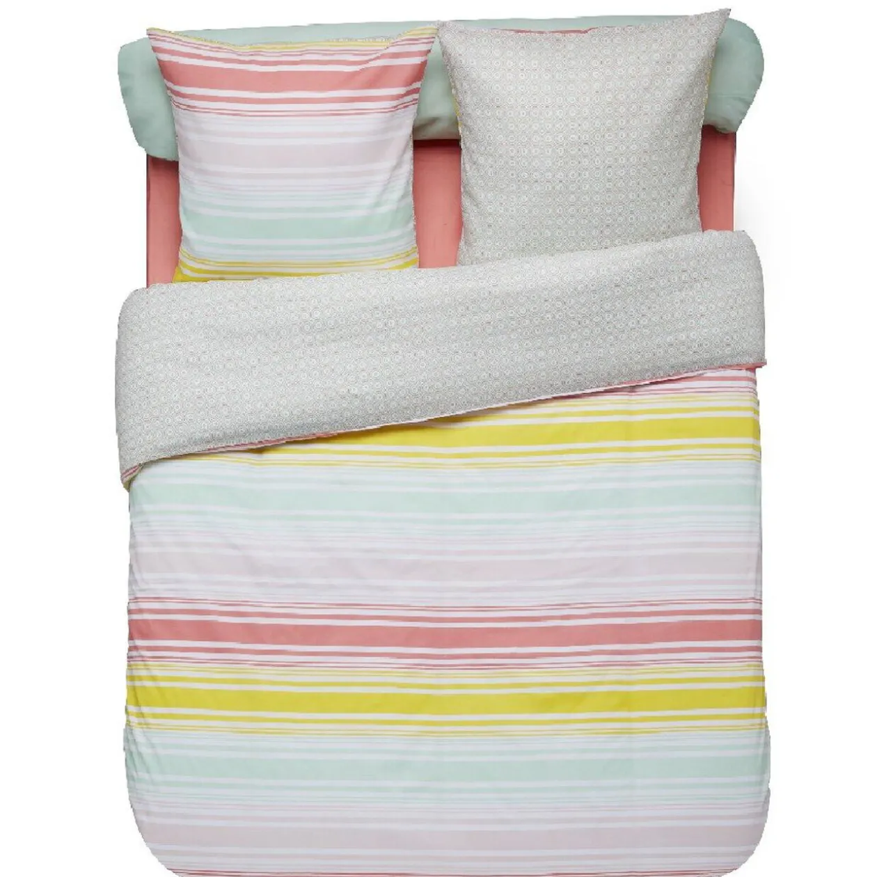 Parure de couette complète multicolore 6 pièces