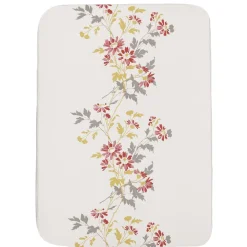 Parure de draps 2 places motif floral 4 pieces