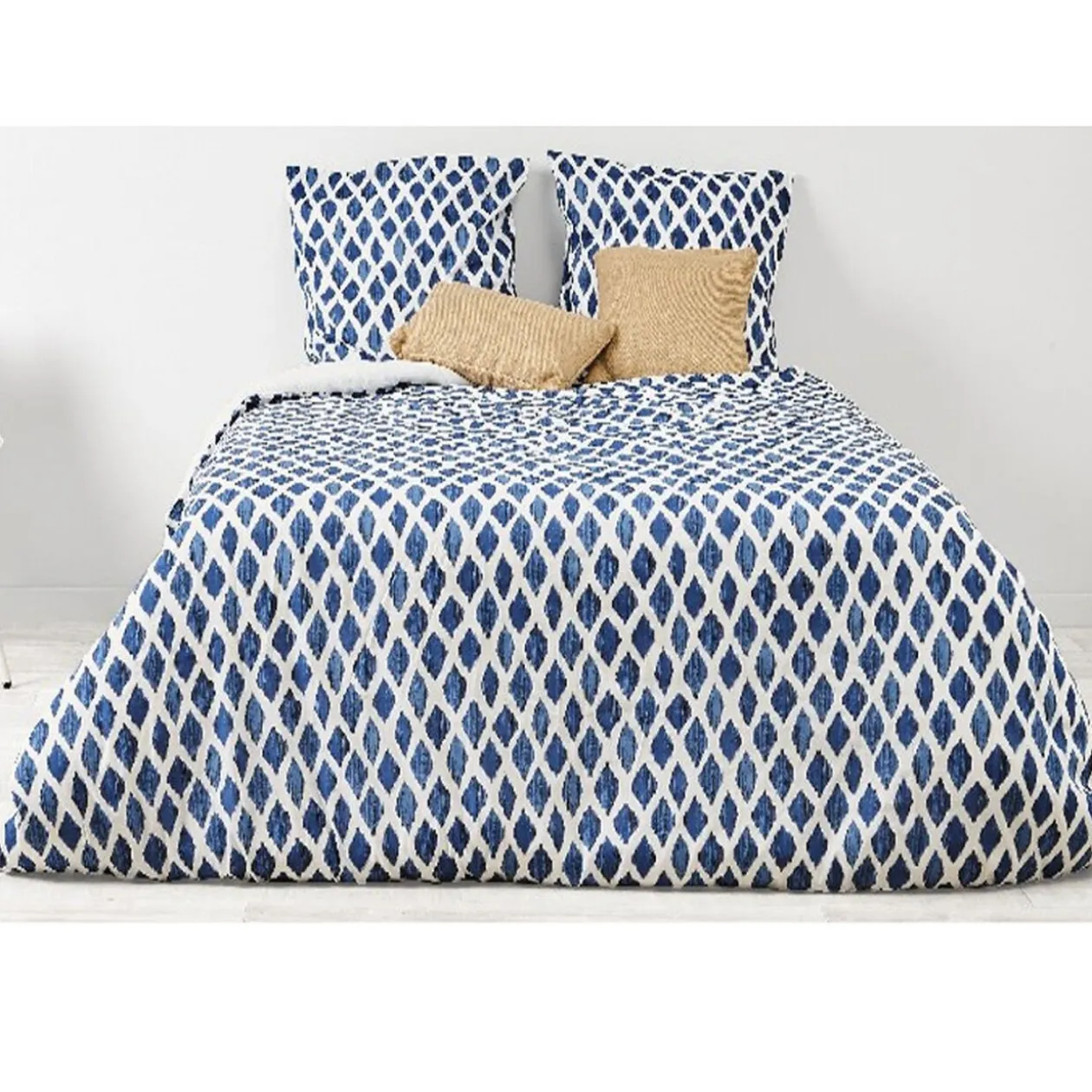 Parure de lit 2 personnes design cyclade