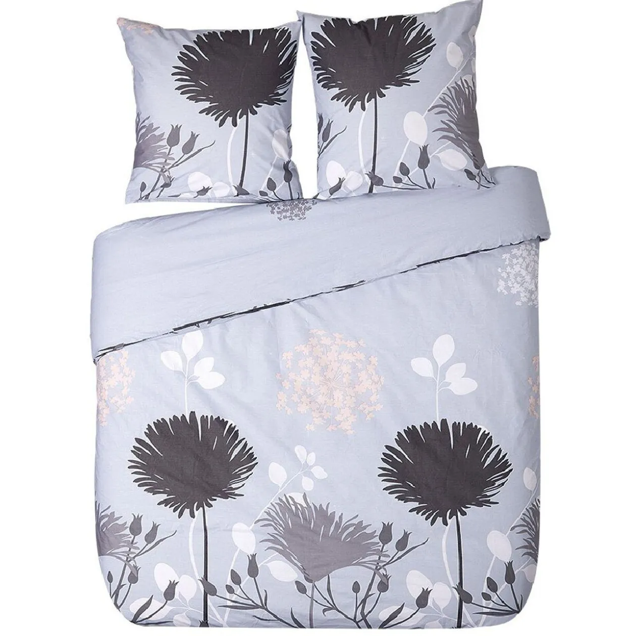 Parure de lit 2 personnes coton imprimé 220x240 cm