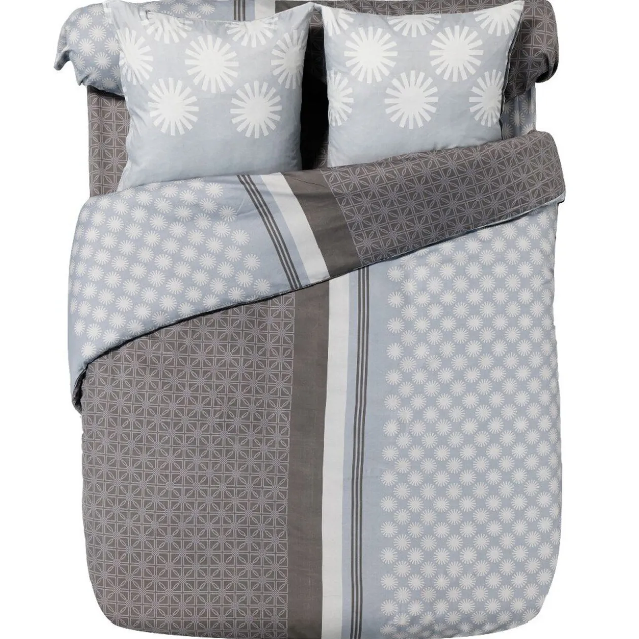 Parure de lit 6 pièces 2 personnes