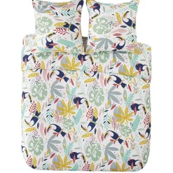 Parure de lit 5 pièces 2 places 140x190 cm