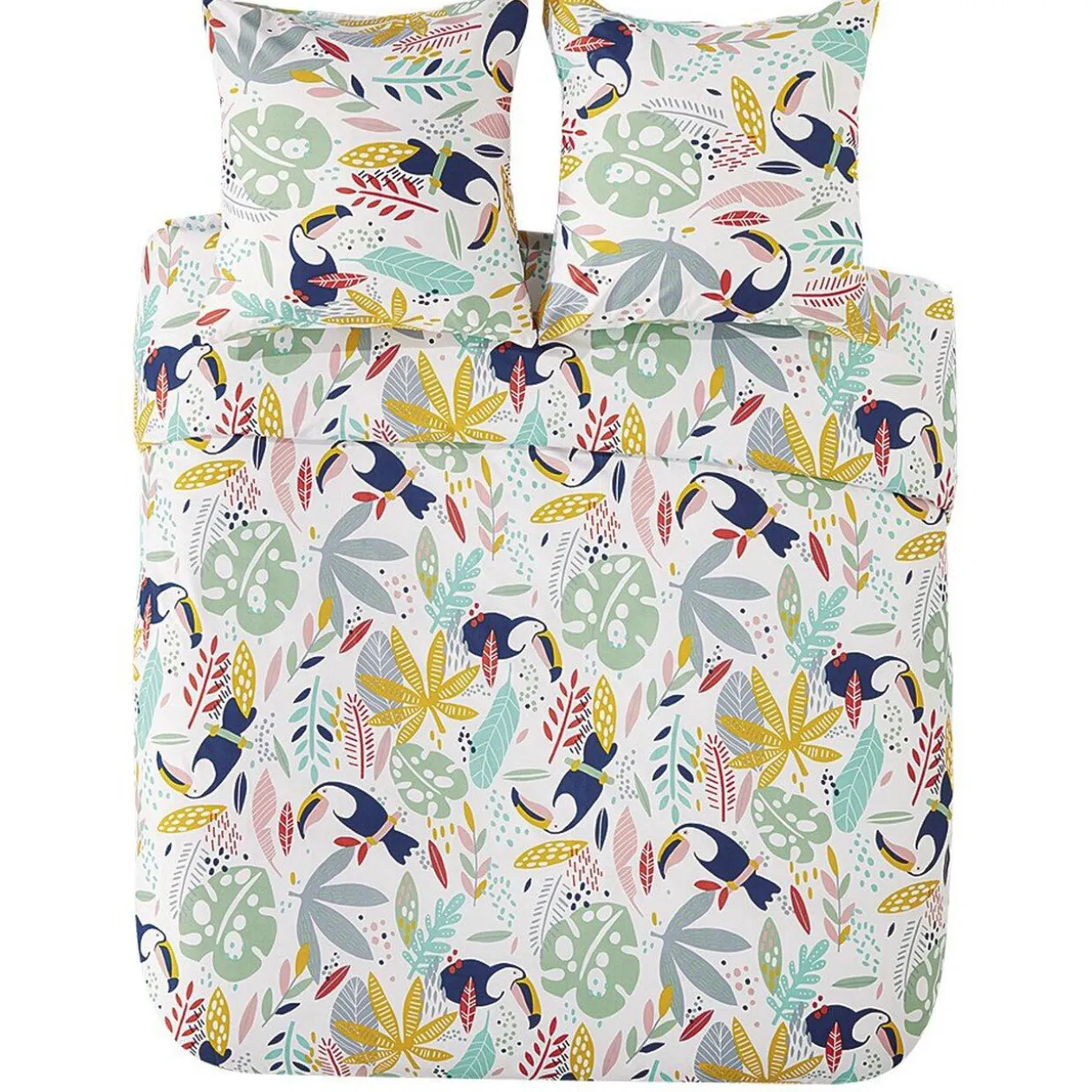 Parure de lit 5 pièces 2 places 140x190 cm