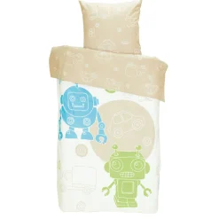 Parure de lit 1 place design robot