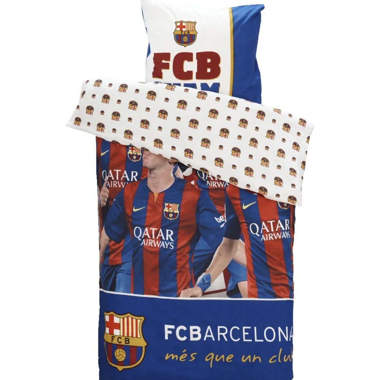 Parure de lit 1 place FC Barcelone