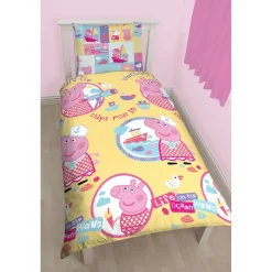 Parure de lit 1 place Peppa Pig