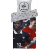Parure de lit 1 place équipe de France FFF